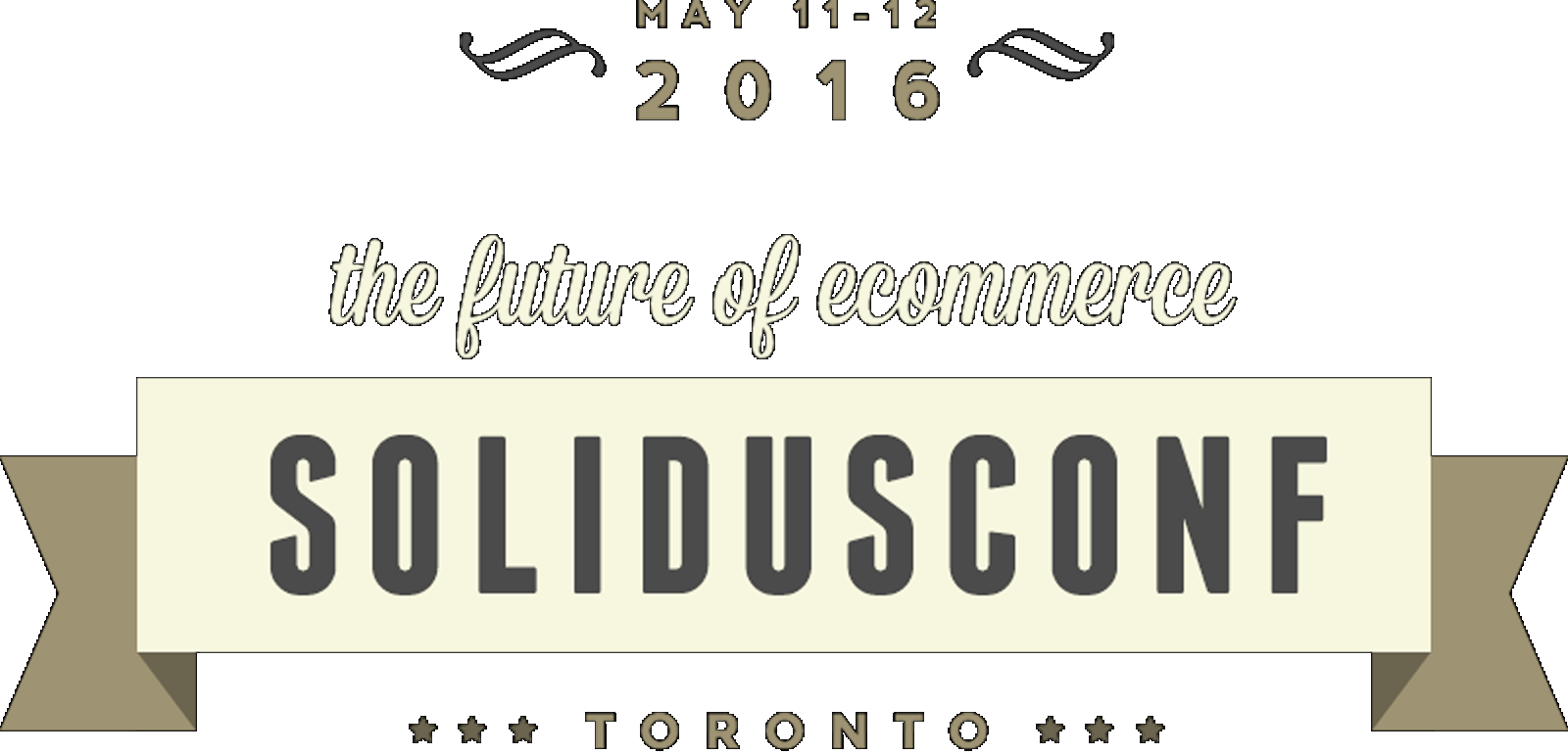 Solidus conference 2016, May 11-12,  Toronto